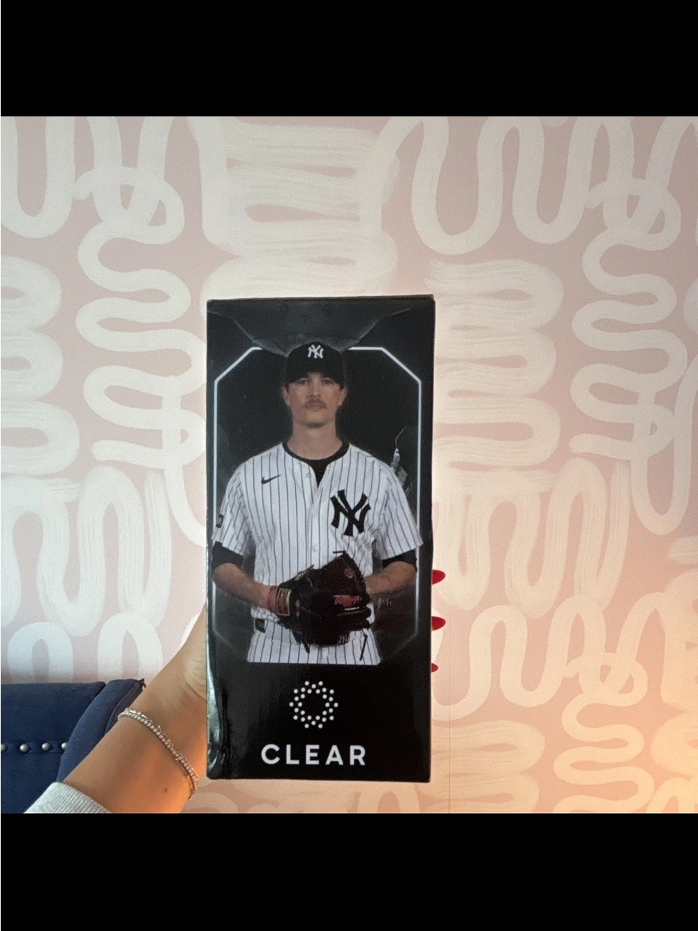 CLEAR Max Fried Star Wars The Mandalorian & Grogu Baseball
Bobblehead NEW!!!!!